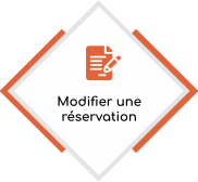 Modifier une réservation d'une location de véhicule